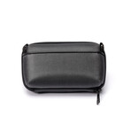 The Wind // Genuine Leather Accessory Organizer // Large (Carbon Black)