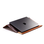 Fleeve // Genuine Leather Sleeve // MacBook 15"-16" (Carbon Black)