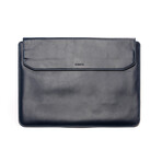 Fleeve // Genuine Leather Sleeve // MacBook 15"-16" (Carbon Black)