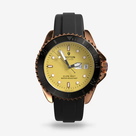 Croton Sea Diver Limited Edition Quartz // CA301308BKYL