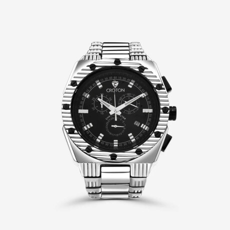 Croton Chronograph Quartz // CC311354SSBK