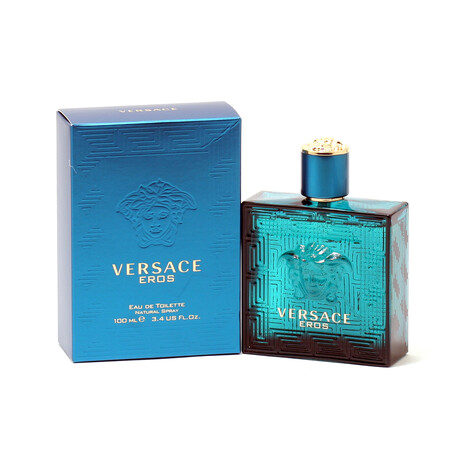 Men's Fragrance // Versace Eros Men EDT Spray // 3.4 oz