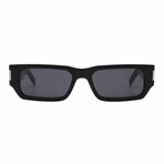 Mens SL660 001 Square Sunglasses  // Black  + Gray