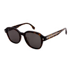 Men's // Fendi - FE40002U 52A Square Sunglasses // Black + Gray