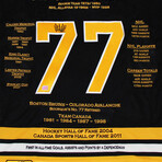 Ray Bourque Career Jersey #77 of 177 - Autographed - Boston Bruins