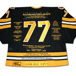 Ray Bourque Career Jersey - Autographed - LTD ED 177 - Boston Bruins