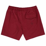 Marshall Swim Trunks w/ Compression Liner // Burgundy (S)