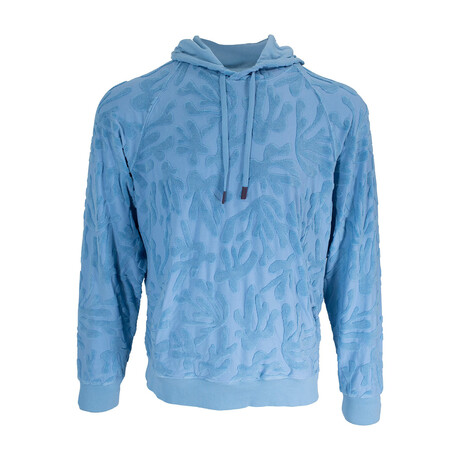 Howard Coral Towel Hoodie // Sky (XS)