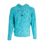 Howard Coral Towel Hoodie // Lagoon (XS)