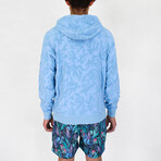 Howard Coral Towel Hoodie // Sky (XS)