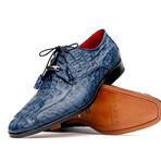 Apricena // Caiman Fuscus Oxfords // Navy (US: 9)