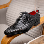 Apricena // Caiman Fuscus Oxfords // Black (US: 11)