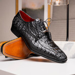 Apricena // Caiman Fuscus Oxfords // Black (US: 8)