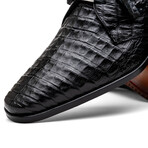 Lacio //  Caiman Fuscus Derbys // Black (US: 10.5)