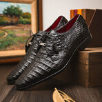 Lacio //  Caiman Fuscus Derbys // Black (US: 9.5)