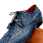 Apricena // Caiman Fuscus Oxfords // Navy (US: 10)