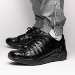 Nino // Caiman Fuscus Sneakers // Black (US: 9.5)