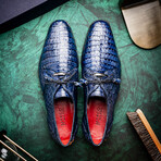 Lacio //  Caiman Fuscus Derbys // Navy (US: 10.5)