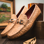 Ferrioni // Ostrich Bit Loafer // Orix (US: 9)