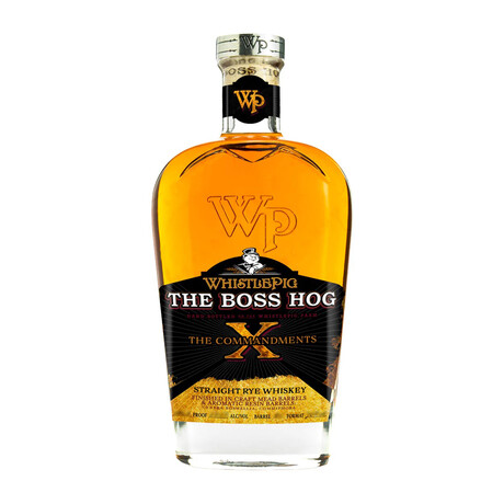 WhistlePig The Boss Hog X The Commandments Straight Rye Whiskey // 750 ml