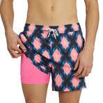 Billy Ikat Sport Shorts // Black (XS)