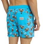 Shred Eagle Short // Blue (XS)