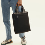 Orbis Laptop Tote // Black