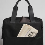 Orbis Laptop Tote // Black