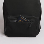 Orbis 1 Pocket Backpack // Black