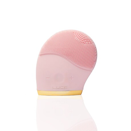 Facial Cleansing + Anti-Aging Brush Device // Pink