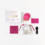 Facial Cleansing + Anti-Aging Brush Device // Fucshia