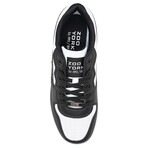 Deck Sneakers // Black/White (US: 8.5)