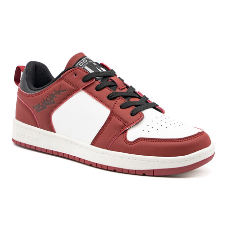 Island Sneakers // White/Red (US: 8)