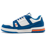 Subway Sneakers // Blue/Orange (US: 12)