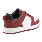 Island Sneakers // White/Red (US: 10.5)