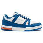 Subway Sneakers // Blue/Orange (US: 10)