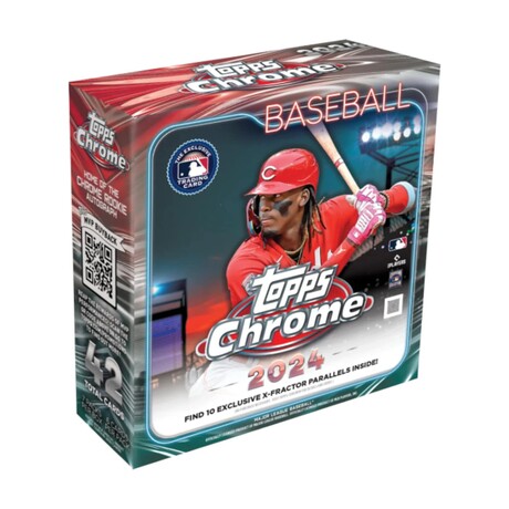 2024 Topps Chrome MLB Baseball Monster Box // Chasing Rookies (Cruz, Holiday, Dominguez, Chourio Etc.) // Sealed Box Of Cards