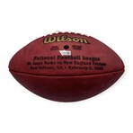 Tom Brady // New England Patriots // Autographed Super Bowl XXXVI Football