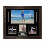 Kenny Chesney // Autographed CD Cover Collage + Framed