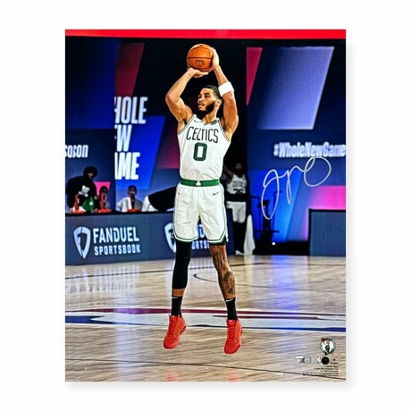 Jayson Tatum // Boston Celtics // Autographed Photograph