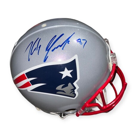 Rob Gronkowski // New England Patriots // Autographed Authentic Helmet