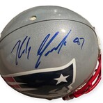 Rob Gronkowski // New England Patriots // Autographed Authentic Helmet