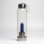 Genuine Lapis Energy Crystal Water Bottle