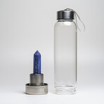 Genuine Lapis Energy Crystal Water Bottle