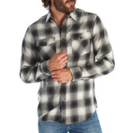 Kyle Flannel Shirt // Black (L)