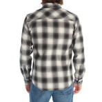 Kyle Flannel Shirt // Black (L)