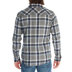 Terrell Flannel Shirt // Navy (M)