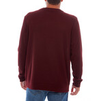 Saul Long Sleeve Tee // Burgundy (M)