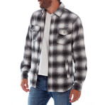 Garrett Plaid Shacket // Black (M)