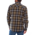 Dennis Flannel Shirt // Olive (L)